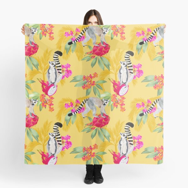 Item preview, Lemur With Dragonfruit Y designed and sold by Vinita Upadhya.