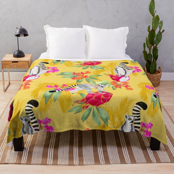 Item preview, Lemur With Dragonfruit Y designed and sold by Vinita Upadhya.