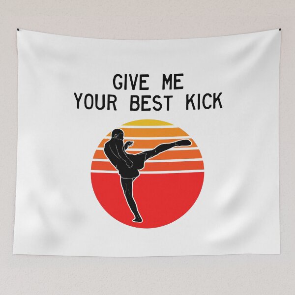 Item preview, Man Kickboxer Man Muay Thai - Give Me Your Best Kick designed and sold by ojdart.