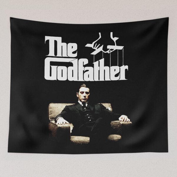 Item preview, The God father thinking poster designed and sold by JenniferKos86.
