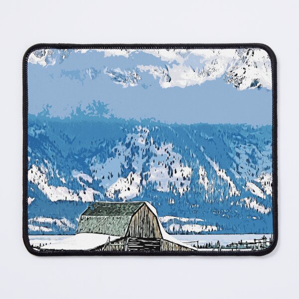 Item preview, Winter Landscape Сolor print designed and sold by artdragongift 15.