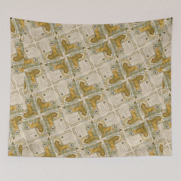Item preview,  The Frightened Lion Art and pattern designed and sold by aapshop.