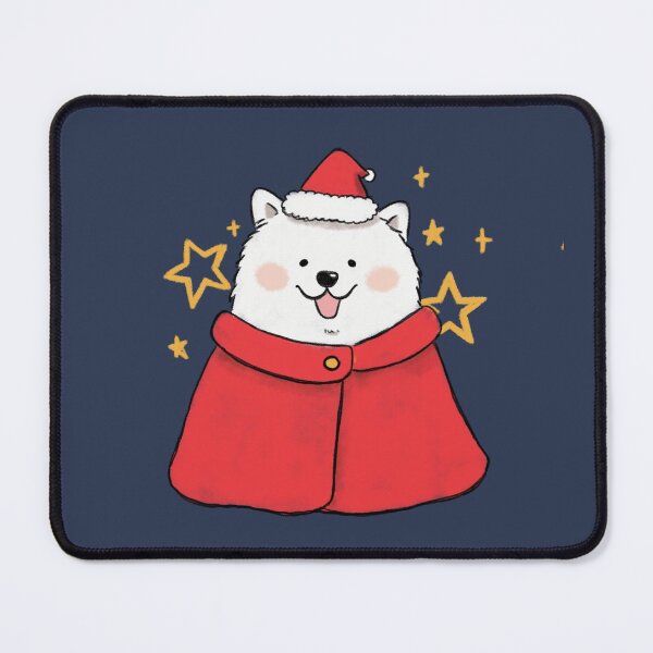Item preview, Christmas with Samoyed dog! designed and sold by Sophieeeeehu.
