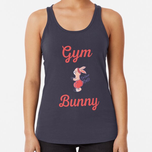 Buff Bunny Racerback Tank Tops