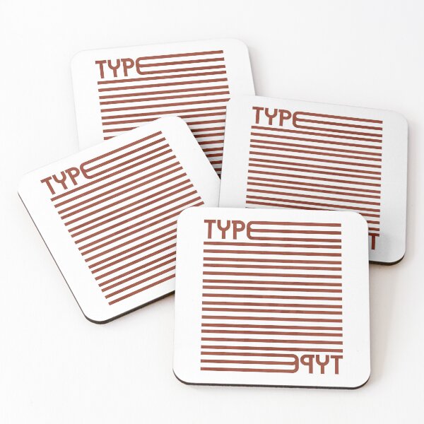 Item preview, Type Stripes (Red) designed and sold by John Uttley.