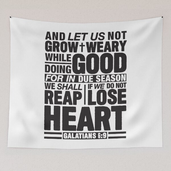 Item preview, Galatians 6:9 designed and sold by plushism.