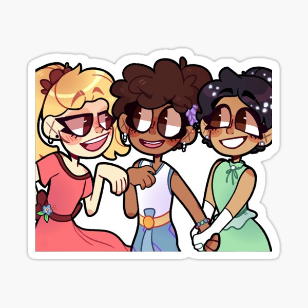 Amphibia Prom Variant Sticker For Sale By Sunstarxd Redbubble