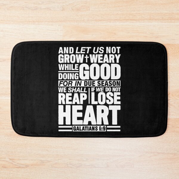 Item preview, Galatians 6:9 Let Us Not Grow Weary While Doing Good designed and sold by plushism.