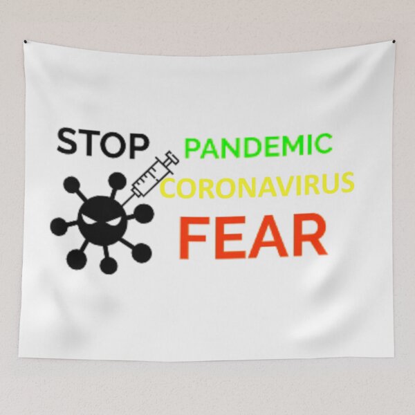 Item preview, Stop Coronavirus Fear designed and sold by D/Art ⭐⭐⭐⭐⭐.