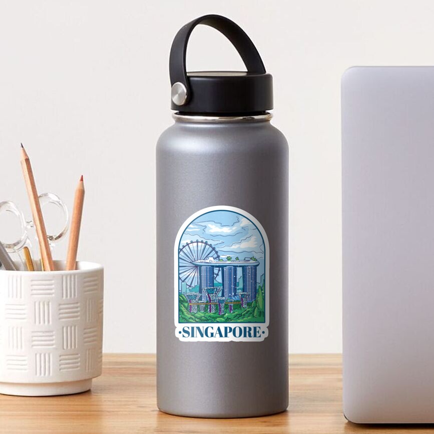 "Singapore" Sticker for Sale by iBruster Redbubble