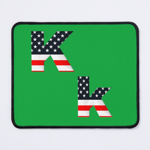 Item preview, alphabet USA K designed and sold by mostheristore.