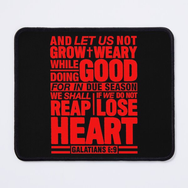 Item preview, Galatians 6:9 designed and sold by plushism.