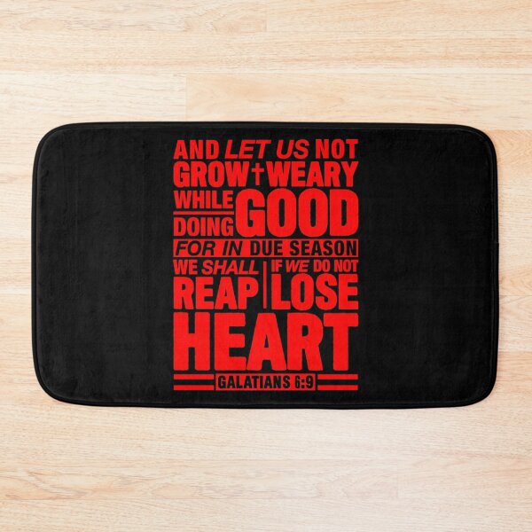 Item preview, Galatians 6:9 designed and sold by plushism.