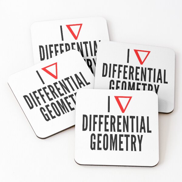 Item preview, I love differential geometry - funny geek joke  designed and sold by ArtsySue.