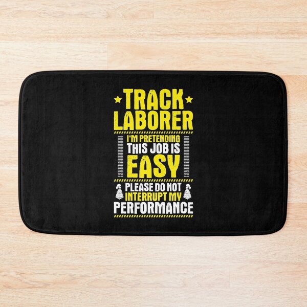 Item preview, Track Laborer Track Layer Railroad Construction designed and sold by Krautshirts.