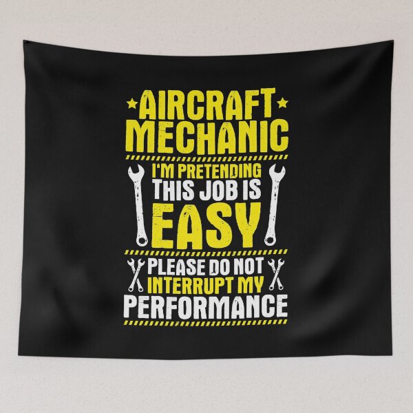 Item preview, Aircraft Mechanic Aviation Maintenance Technician designed and sold by Krautshirts.