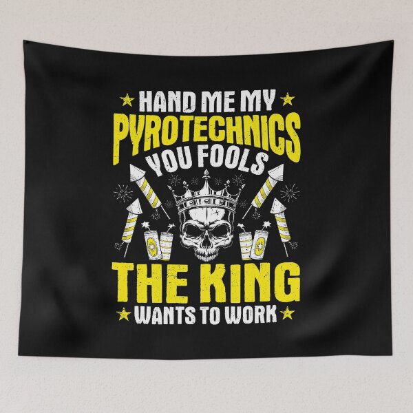 Item preview, Pyrotechnician Fireworks Pyrotechnist Pyrotechnics designed and sold by Krautshirts.