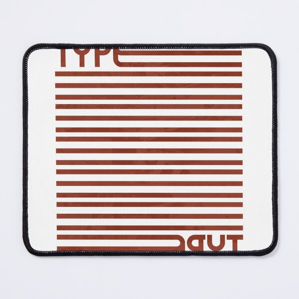 Item preview, Type Stripes (Red) designed and sold by John Uttley.
