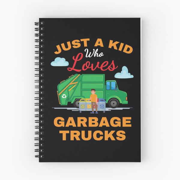 Item preview, Just A Kid Garbage Trucks Kid Boys Girls designed and sold by MooonTees.