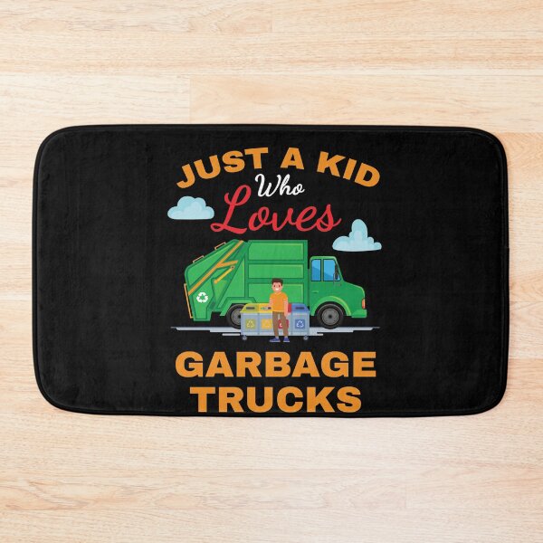 Item preview, Just A Kid Garbage Trucks Kid Boys Girls designed and sold by MooonTees.