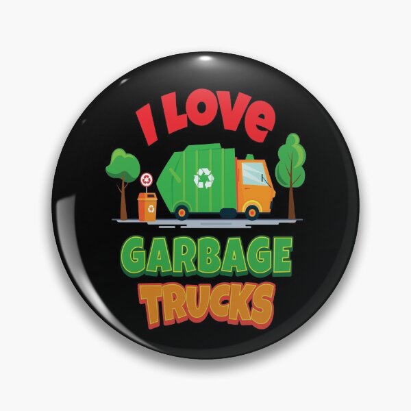 Item preview, I Love Garbage Trucks Kid Boys Girls designed and sold by MooonTees.