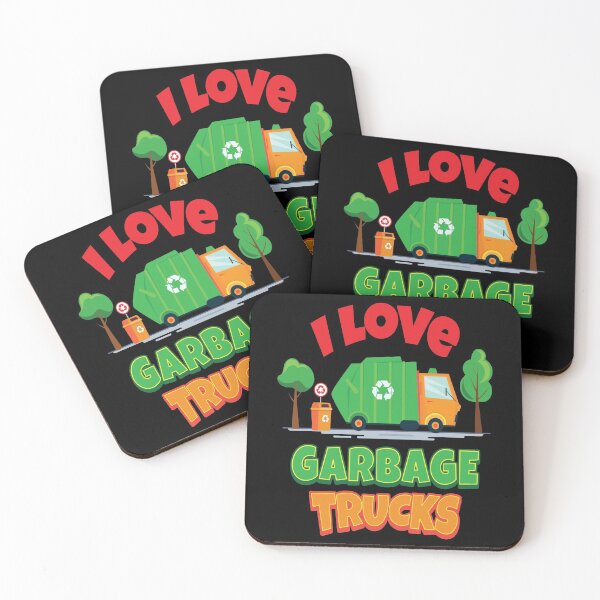 Item preview, I Love Garbage Trucks Kid Boys Girls designed and sold by MooonTees.