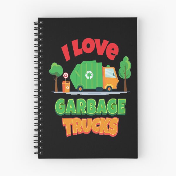 Item preview, I Love Garbage Trucks Kid Boys Girls designed and sold by MooonTees.