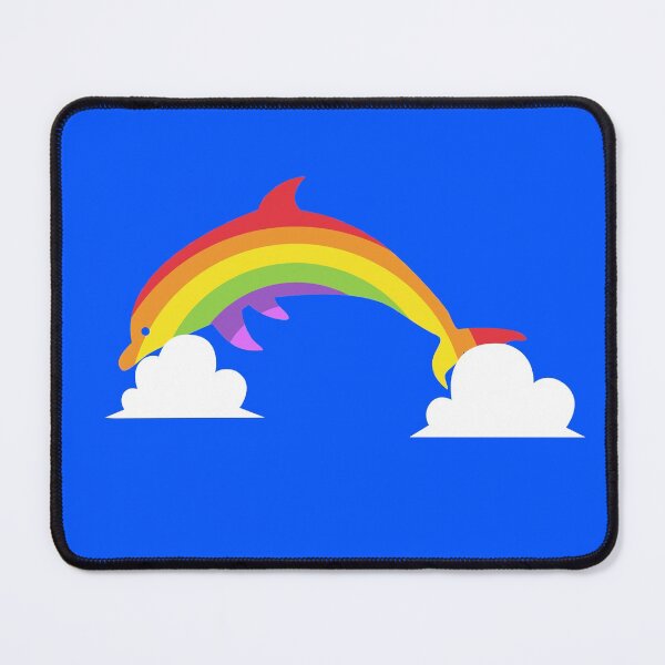 Item preview, Rainbow dolphin designed and sold by albertocubatas.