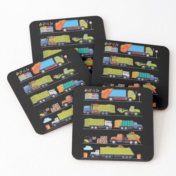 Item preview, Garbage Trucks Car Kids Boys Girls designed and sold by MooonTees.