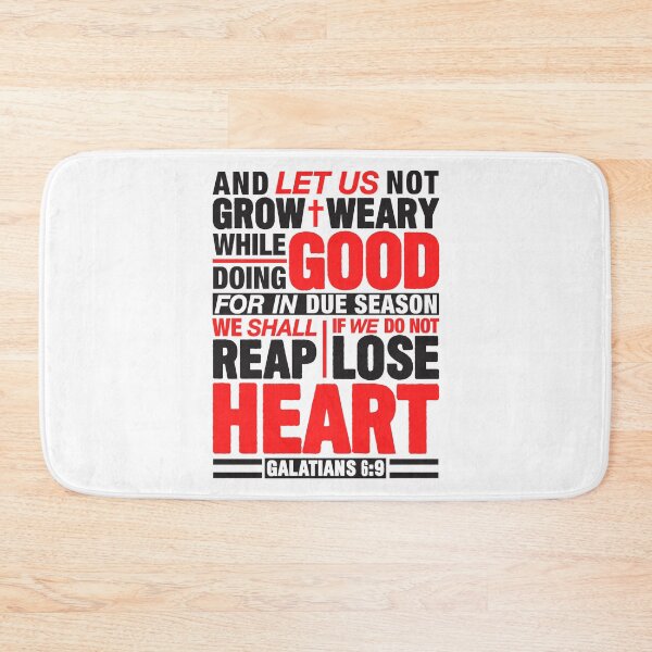 Item preview, Galatians 6:9 designed and sold by plushism.