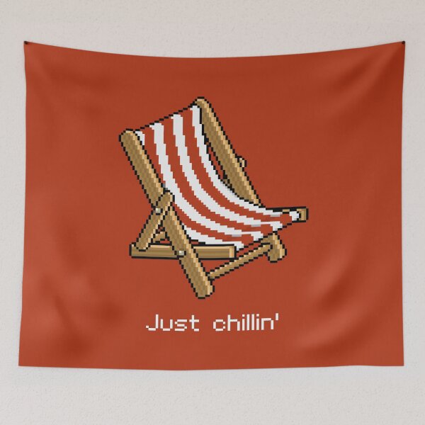 Item preview, Habbo Red Deck Chair - Just Chillin' designed and sold by Eisenjays.