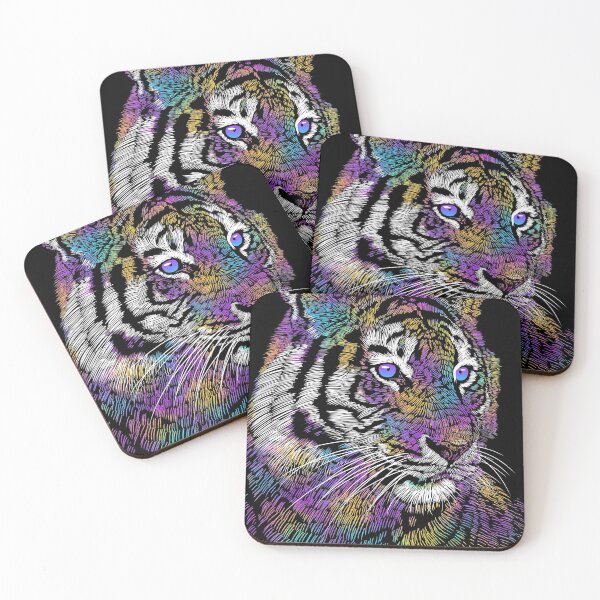 Item preview, Rainbow tiger designed and sold by albertocubatas.
