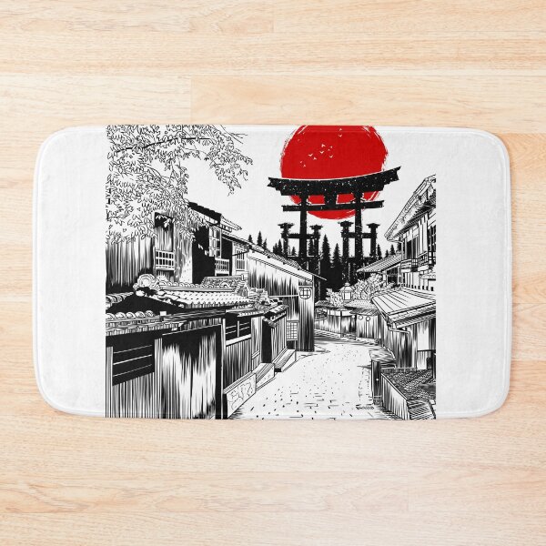 Item preview, Japanese street Torii designed and sold by albertocubatas.