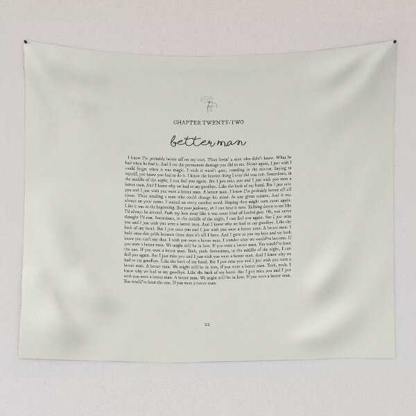 Item preview, Better Man Lyrics designed and sold by queseraseraa.