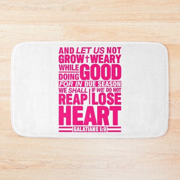 Item preview, Galatians 6:9 designed and sold by plushism.