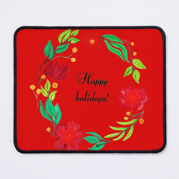 Item preview, Christmas Red Flower Crown designed and sold by JeysArtDesign.