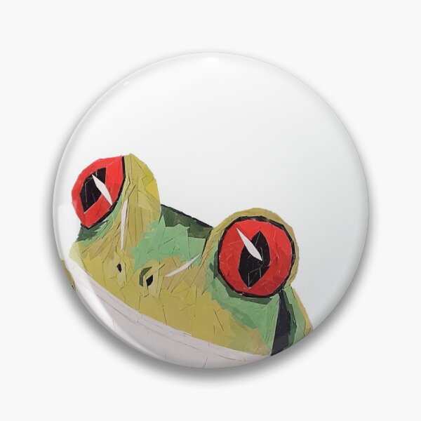 Item preview, Red-Eyed Tree Frog designed and sold by leeshascollages.