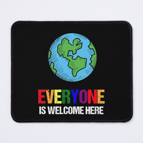 Item preview, Copy of Everyone Is Welcome Here - LGBT Earth Design designed and sold by 5lav.