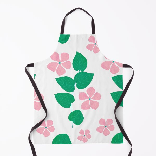 Item preview, Pink Floral Branch Pattern Digital Illustration in White designed and sold by NAYANA S KUMAR.