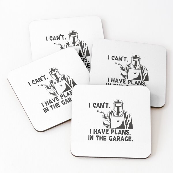 Item preview, welding I Can't I Have Plans In The Garage funny sarcastic offended saying gift   Birthday Meme Girlfriend boyfriend designed and sold by joygift369.