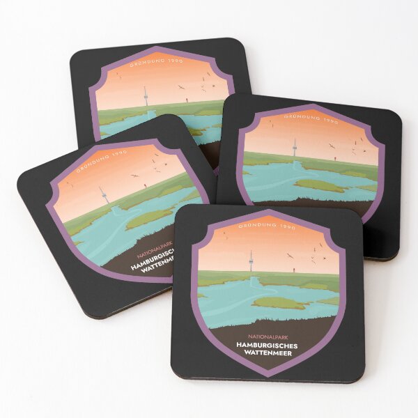 Item preview, Nationalpark Hamburgisches Wattenmeer (Deutschland) designed and sold by Rapaz Designs.