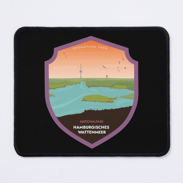 Item preview, Nationalpark Hamburgisches Wattenmeer (Deutschland) designed and sold by Rapaz Designs.