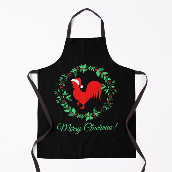 Item preview, Merry Cluckmas Christmas Chicken Funny Santa Hat 2021 designed and sold by Artventurous.