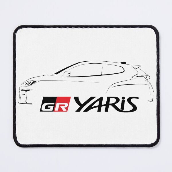 Artikelvorschau, GR Yaris Silhouette - Schwarz entworfen und verkauft von pr0xy.