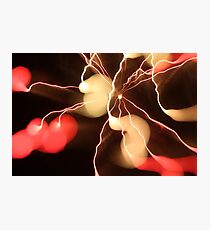 fireworks 26/1/14 Photographic Print