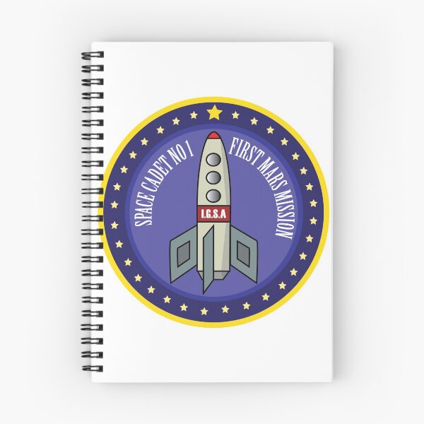 Item preview, Mars mission badge for Space Cadet designed and sold by KoandZo.
