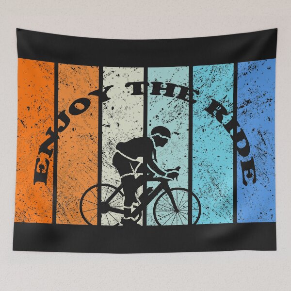 Item preview, Enjoy The Ride Retro designed and sold by amenwolf.