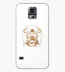 Vitruvian Drummer Man Case/Skin for Samsung Galaxy