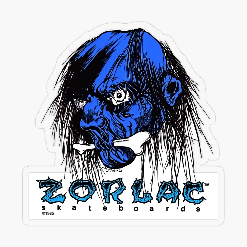 Zorlac Stanton ステッカー Pushead Santa Cruz Zorlac Stanton ステッカー Pushead Santa Cruz Vintage Zorlac