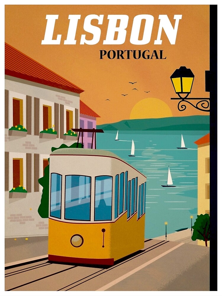 1965 Estoril Portugal Vintage Travel Destination Print Ad - Framed Portugal Travel Ad - Original Magazine Advertisement - offers Hotel Lobby Decor